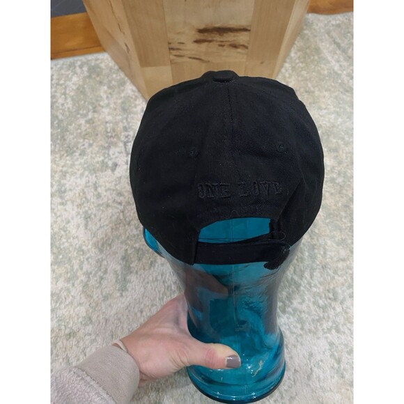 Raising Canes Hat Strapback One Love Black Baseball Cap Workwear - Picture 5 of 8